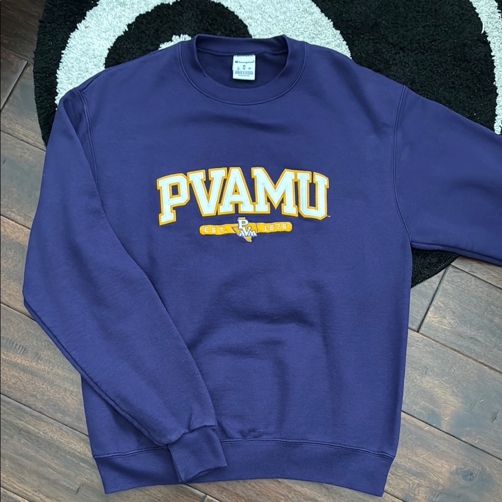 Champion Purple Crewneck Sweater PVAMU